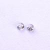Accesorios de joyería hechos a mano DIY S925 tremella plug platino oro rosa pendientes accesorios galvanoplastia fábrica al por mayor