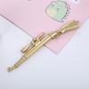 Caneta Gel Estudante Papelaria Criativa Caneta D'água Rifle Rifle de Desenho Animado Fofo Caneta de Assinatura para Escritório Atacado
