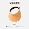 Protección Solar de Verano Sombrero de Sol Set de Máscara de Manga de Hielo para Mujer Montar al Aire Libre Sombrero de Sol Seda de Hielo Degradado Cuerno Manga de Hielo