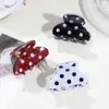 Pinza para el Cabello Mini de Lunares Femenina, Sencilla y Dulce, para Peinados Semirecogidos, Flequillos y Cabello Suelto, Accesorio para el Cabello de Moda y Elegante al por Mayor