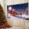 Tela de Fondo para Navidad 2027 Venta Caliente Transfronteriza Fondo Fotográfico Decoración de Fiesta Tela Colgante Fábrica de Origen Múltiples Estilos Disponibles