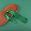 Color Sólido 30cm Borla DIY Estilo Chino Borla Larga Recta Colgante Artesanal Fabricante de Borlas Venta al por Mayor