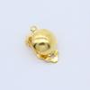 Latón electrochapado en oro y plata con clip semicircular para arete de anillo sin agujero en la oreja clip para la oreja accesorios para aretes DIY 20 piezas