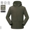 Chaqueta de Terciopelo de una Pieza Terciopelo Zorro Plateado Logo Personalizado Grupo al Aire Libre Chaqueta de Trabajo para Hombres y Mujeres A Prueba de Frío Senderismo Ocio