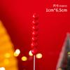 Coelho chinês Bebê Um ano de idade Enfeites de bolo Argila macia Caqui Auspicioso Nuvem Molde Primeiro ano Presente Um ano de idade Presente Tendência nacional Plug-in