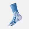 Calcetines Deportivos Profesionales con Suela Gruesa de Toalla Cómodos Transpirables de Media Caña Calcetines para Correr Baloncesto Tenis Secado Rápido Calcetines de Compresión