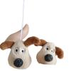 Cortina de Puerta Cortina Barrera Cortina Decorativa Estilo Ins Muñeco de Perro Mano Lindo Puerta de Entrada Puerta de Dormitorio Cortina de Puerta sin Perforaciones