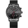 Dropshipping Megir Multifuncional para Hombre Resistente al Agua Deportivo de Cuarzo Reloj 2011 Luminoso