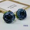 Flor de Peônia Pequena Europeia Flor de Peônia Redonda Artificial Caixa de Flor de Peônia Roupas Grampo de Cabelo Adorno de Cabeça Pacote de Material DIY Caixa de Açúcar Chapéu Flor de Sapato