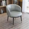 Respaldo sala de estar tela extra mesa y silla hogar Arte moderno silla sencilla balcón sencillo Nórdico ligero lujo europeo mesa de comedor juego de sillas de comedor