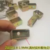 Accesorios para Manijas de Tubo Cuadrado de Acero Inoxidable, Tapón Cuadrado, Pieza Dentada Cuadrada, Manija de Tirar Cuadrada para Puertas de Vidrio, Manija de Puerta, Manija de Tirar de Imitación, Pieza de Tapón