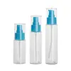 Tónico Spot spray de niebla fina 60/100ml emulsión de agua embotellada transparente portátil botella spray de alcohol