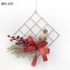 Flores Falsas, Flores Artificiais, Flores de Véspera de Ano Novo, Fruta da Fortuna, Decorações de Parede de Azevinho Norte-Americano, Decoração de Casa Ins, Casamento Atacado Cf01054