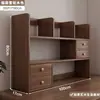 Estantería de escritorio, estante de almacenamiento multicapa para escritorio, librero de almacenamiento simple, organizador vertical pequeño multicapa