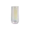 Adornos para Jarrones Sala de Estar Flor Vidrio Transparente Copo de Nieve Flores Hidropónicas Sentido Avanzado Simple Moderno Lujo Ligero Mesa de Comedor Pequeña