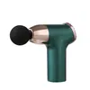 Pistola de fascia portátil, relajante muscular multifuncional, masajeador pequeño de cuerpo completo con múltiples cabezales de masaje intercambiables, masajeador eléctrico de hombros y cuello