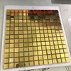 Pacote de Adesivos Decorativos Mosaico de Aço Inoxidável Metal Prata Escovado Superfície Espelhada para Pilares Balcões de Bar Paredes de Fundo de Restaurante