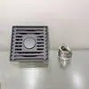 Grelha de Piso de Bambu Anti-Borda 3mm, Aço Inoxidável Anti-Odor, Vazão Elevada, Adequada para Banheiro, Box de Banho, Máquina de Lavar, Anti-Insetos e Anti-Odor