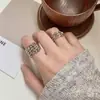 Anel de Linha com Contas de Camadas Design de Nicho Estilo Coreano Mais Vendido de Dongdaemun, Coreia do Sul Anel Simples