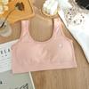 Roupa íntima para meninas Estudantes do ensino médio Alunos do ensino médio Wrap Breast Tube Top 13-18 anos de idade Desenvolvimento Pequeno Colete Crianças Grandes Sutiã para meninas