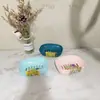 17 Tipos de Caixas de Sabão - 2 Caixas de Sabão de Luxo Acessíveis Caixas de Sabão Criativas com Drenagem Caixas de Sabão com Tampa Loja Yiwu 2 Yuan Duas Yuan Atacado