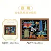 Fábrica en stock imán creativo madera Zhengzhou metal refrigerador suministro mayorista regalos pequeños creativos una generación de cabello