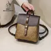 Fábrica Fuente de Bolsas del Norte Mochila Diseño de Nicho para Mujer Bolso de Mujer Pequeño Casual Mochila Escolar