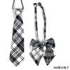 Conjunto de corbata con banda elástica y cuello directo de fábrica, uniforme de clase, uniforme escolar, actividad de rendimiento, corbata con estampado de flores para niños