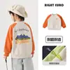 Chaqueta de Béisbol Estilo Europeo para Niños Serie Montaña Otoño 2026 Nuevo Modelo Ropa para Niños Pequeños Primavera y Otoño Top