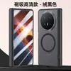 Nueva Funda Magnética Aplicable para Teléfono Honor Magic V6 v6 Metal Lente Mate Anti-caídas Protectora Protector de Pantalla