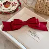 Pinza para el pelo con lazo para niños 2025 para niñas, Elegante y Versátil Nuevo Clip de Pato Estilo Coreano Dulce para Accesorios de Peinado de Performance