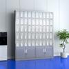 Estante de Acero Inoxidable 304 Taller de Fábrica Gabinete de Almacenamiento para Vasos de Agua Gabinete de Almacenamiento para Tazas de Té del Personal Gabinete Multiceldas para Sala de Estar