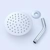 Boquilla de ducha de baño universal, rociador superior simple, instalación sencilla