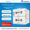 Câmara de Teste à Prova de Explosão com Porta Dupla de Camada Dupla de Alta e Baixa Temperatura Programável Personalizada Nova Energia Eletrônica Militar