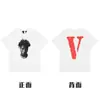 [Transfronteiriço 220g] Marca Americana Tendência Vlone Jerry V Grande Manga Curta Rua Casal Streetwear Vtg Camiseta Casual