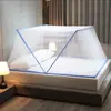Mosquitero Plegable Sin Instalación Modelo Nuevo 2023 para Dormitorio del Hogar Cama Individual de Litera de 1.5m Red Sencilla Portátil Patrón Perezoso