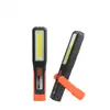 Luz de trabajo de carga COB transfronteriza con gancho magnético, luz LED de inspección de emergencia multifunción portátil, luz de advertencia roja