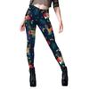 Leggings de Natal Femininas Transfronteiriças Europeias e Americanas Estampa Digital de Alce Levanta Bumbum Calças de Yoga Elásticas Justas Novas para Mulheres