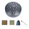 Mini Tambor de Lengua de Acero de Bolsillo de 3 Pulgadas y 6 Tonos con Sonidos Curativos para Principiantes, Instrumento de Percusión Infantil, Bestseller Transfronterizo
