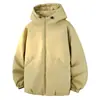 Inverno 2025 Novo Original 90% Novo Padrão Nacional Penugem de Pato Branco Moda Quente Casual Leve Jaqueta de Penugem