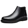 Botas Martin para Hombre 2026 Estilo Nuevo Retro Americano Botas de Trabajo Casuales Versátiles Botas para Hombre Transfronterizas Talla Grande Zapatos de Piel