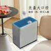 Ventas Directas de Fábrica Popular Cubo de Basura para Baño sin Espacios Vacíos Acero Inoxidable de Lujo Ligero Rectangular Cocina Oficina