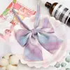 Cidade Mu Rong Gravata Borboleta jk Feminina Flor Original Laço Uniforme Escolar Camisa jk Pequeno Ângulo Reto Coleção Raiz de Pena Vermelha Cabo Longo