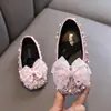 2026 Verano Nuevo Estilo Elegantes Zapatos de Princesa para Niñas Zapatos Individuales de Princesa Zapatos de Cuero Zapatos para Actuación de Baile Zapatos Escolares