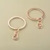Amor Mosquetón Accesorios para Llaveros DIY Gancho Forma de Corazón Resorte Accesorios para Joyería Venta al por Mayor