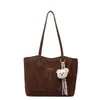 Bolsa Tote para Mulheres 2025 Nova Bolsa de Trabalho de Grande Capacidade Casual Tendência Versátil Bolsa de Ombro Bolsa Pequena de Alta Qualidade Tendência