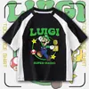 Camisetas de Manga Corta Colección de Personajes de Super Mario para Hombre y Mujer, Nuevo Estilo Verano 2026 Camisetas para Niños Mayores