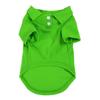 Camisa Polo de Cor Sólida para Pets Teddy, Bichon, Spitz Alemão Cães Pequenos, Gola Reversível Camiseta de Duas Pernas, Roupas de Cachorro para Primavera e Verão Atacado