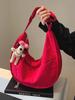 Bolsa de Grande Capacidade para Lanches para Estudantes, Bolsa para Aula e Trajeto, Nova Bolsa Transversal Leve 2026, Bolsa Mensageira Versátil para Ombro