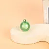 Colgante de Campana de Sonido de Agua Redonda de 17 mm Estilo Japonés, Campana Multicolor Ojo de Gato Soñadora, Campana de Sonido de Agua con Forma de Gota de Agua para Bricolaje